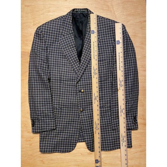 Lanificio Galtes Cardinal Galaxy Wool Sport Coat Blazer 39R - Picture 2 of 14
